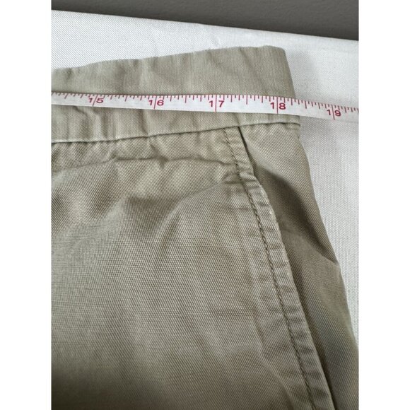 Gap Y2K Vintage Vibes Boyfriend Khaki Shorts Sz 12 Preppy Utility Coastal Beachy - Picture 9 of 15